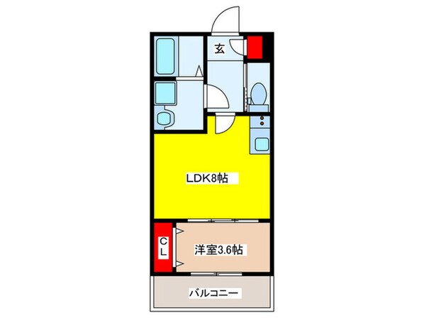 ジーメゾン鳥居アヴェニエの物件間取画像